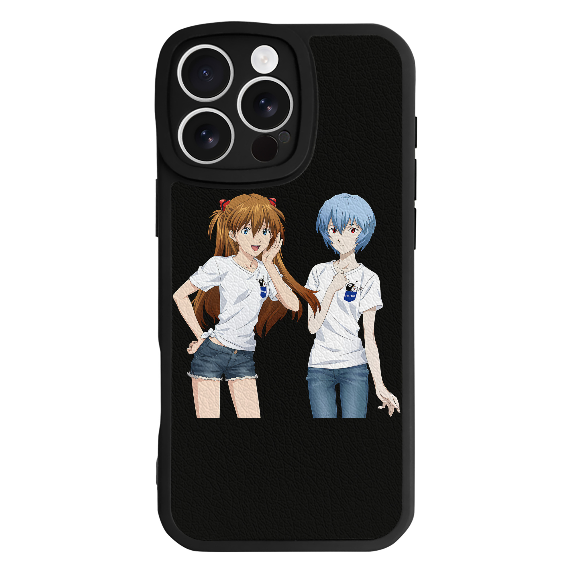 （画像用） EVA 新世紀エヴァンゲリオン 【iPhone 16シリーズ対応】シリコンスマホケース（レザー調） 材質：シリコン
